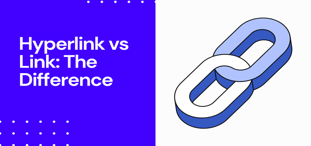 difference between link and hyperlink