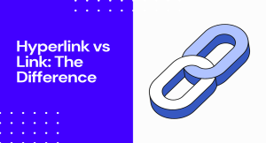 difference between link and hyperlink