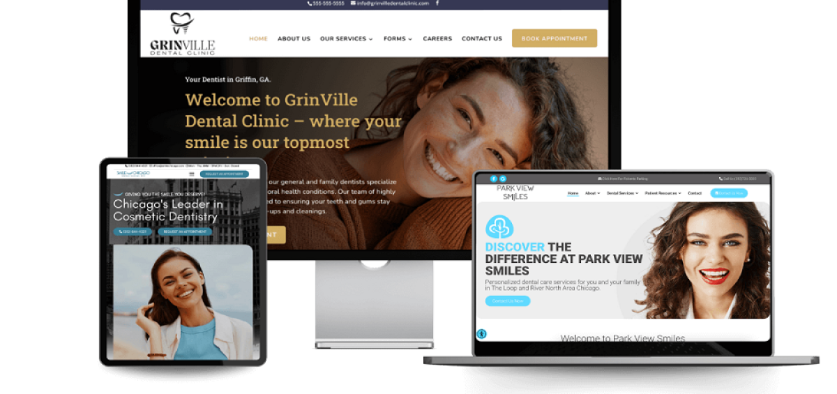 dental website design
